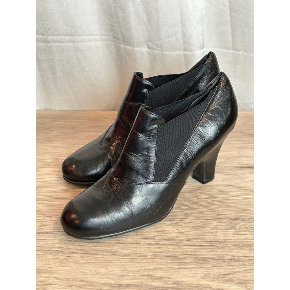 Womens Ankle Boots Booties Black - size 10